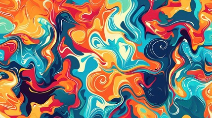 Bold pattern wallpaper