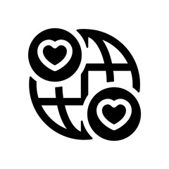 Long Distance Relationship Icon