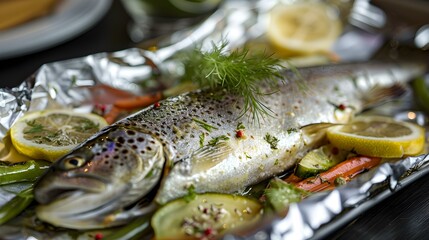 Baked Fish with Lemon and Herbs A Delicious and Healthy Meal