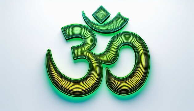 Om or Aum sign and symbol of hinduism