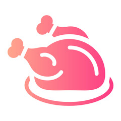 chicken Gradient icon