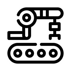 Assembly Line line icon