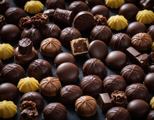 Naklejka premium box of chocolates