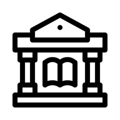 library line icon