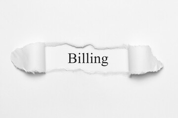 Billing	
