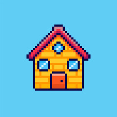 Pixel art home game asset design © Rahmat