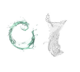 water splash transparent background