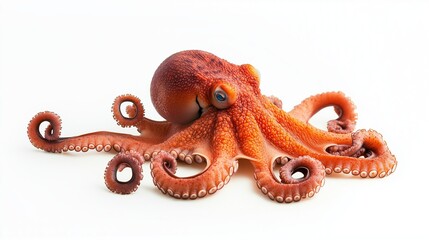 A high-quality, full-body illustration of various aquatic animals, set against a clean white background, showcasing their unique shapes and features.