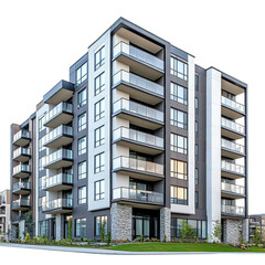 Fototapeta premium modern residential building