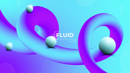 Colorful luxury abstract fluid background design liquid gradient