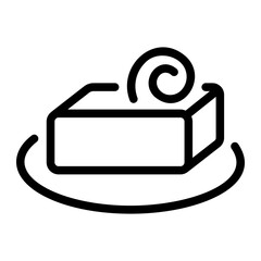 butter Line Icon