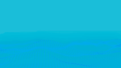 Futuristic particle wave. Abstract technology background. Bright dot wave on light background. Big data visualization. Vector illustration