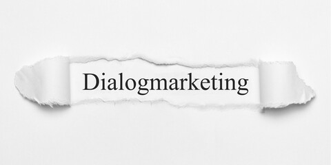 Dialogmarketing	