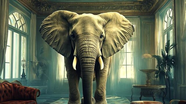 an elephant in the room, a significant problem that, despite being so evident and important, no one wants to talk about