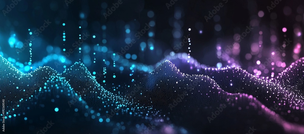 Aufkleber dot point connect with gradient line. design, internationalization social network or business big da