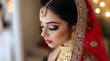 indian party makeup