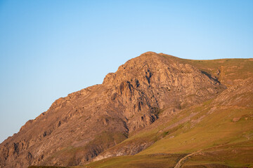 mountain road in the mountains