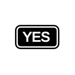 yes icon button