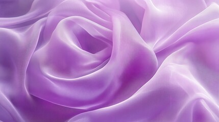 Fototapeta premium Floating lilac fabric