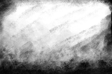 Monochrome Grunge Distressed Black and White Texture