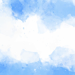 Hand painted grunge style watercolour texture background