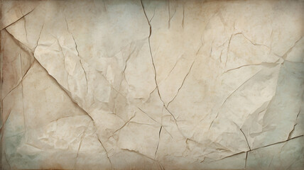 Old, crumpled paper textured background &ndash; vintage style ideal for graphic design projects or presenting other images and text.