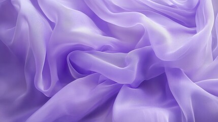 Obraz premium Soft Focus Lilac Fabric Texture for Fashion or Design Backgrounds Generative AI