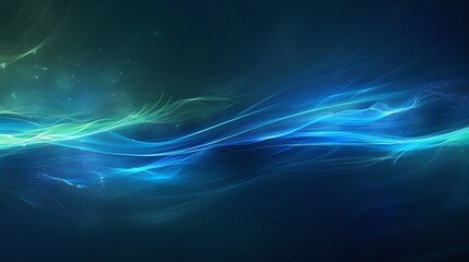 Dynamic and vibrant blue wave pattern with soft light effects, perfect for backgrounds and abstract designs. Product presentation background.