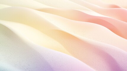 Obraz premium Abstract pastel background flows like gentle waves, creating calm and tranquility