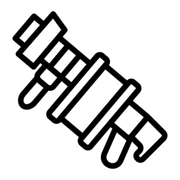 black outline clamp tool clip art preview