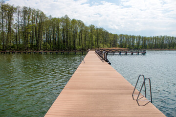 Fototapeta premium Lake Osiek - Poland near Dobiegniew