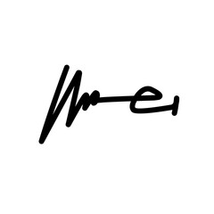 doodle writing lines