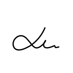 doodle writing lines