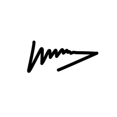 doodle writing lines