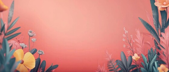 Bitter Herbs Illustrated in a Side View Animation with Remembrance Theme