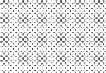 Simple seamless cross candy wrapper pattern fabric, black and white color, for clothing design, fabric, paper printing, wallpaper and background design, wall decoration and floor design