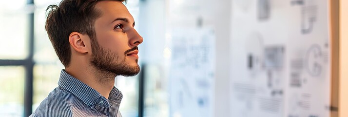 portrait of a person in the window