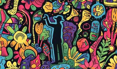 Obraz premium golf-themed graphic advertising backgrounds.