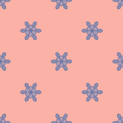 cute small snowflake pattern, great for holidays and winter season repetitive texture