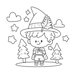 Cute Ghost Halloween slogan retro design t-shirt design.