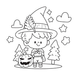 Cute Ghost Halloween slogan retro design t-shirt design.