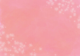ピンク　水彩　シンプル　春　背景素材