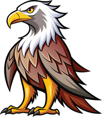 Fototapeta premium eagle vector illustration, Print