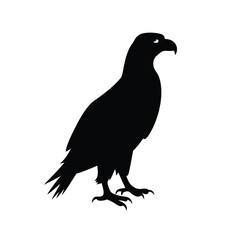 Vector Eagle Silhouette Art.