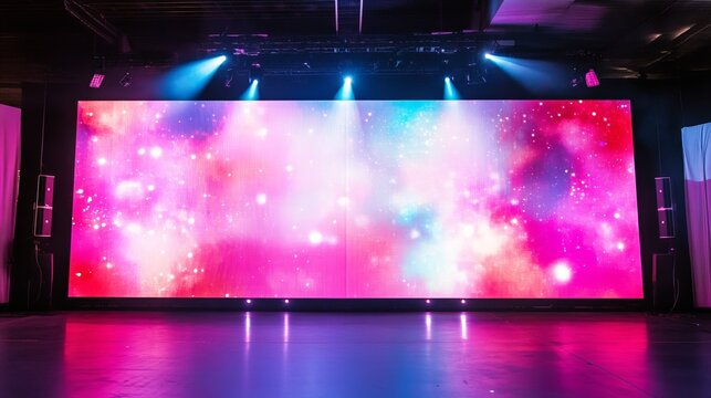 Event Led Video Wall Mocku