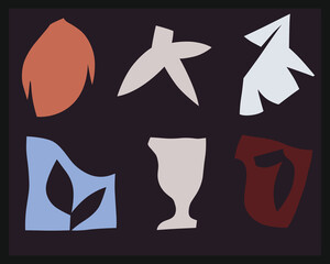 abstract silhouette shape nature components