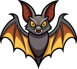 Fototapeta premium bat vector illustration, Print