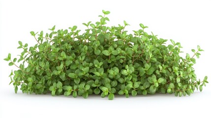Obraz premium Thyme clipart, element, 3D illustration, realistic, isolated on white background