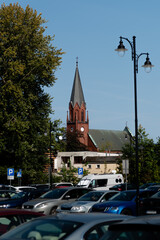 wieża kościoła katolickiego © Mateusz