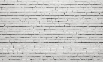 Fototapeta premium White brick wall background texture